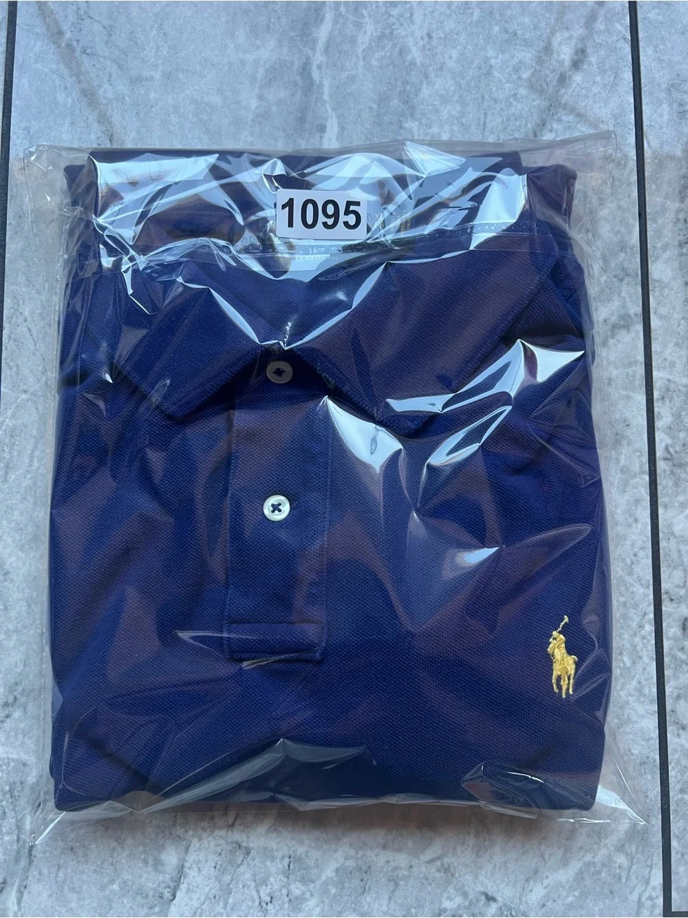 Polo Ralph Lauren Mens Royal Blue Cotton Yellow Pony Embroidered Preppy Polo XL